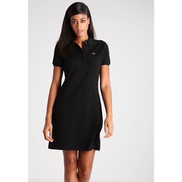 Lacoste Dresses & Skirts - Lacoste Women's 32/0 Classic Short Sleeve Stretch Mini Pique Polo Dress,…